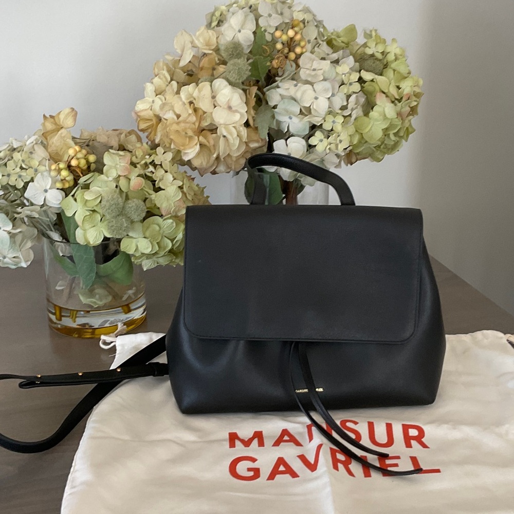 Mansur Gavriel Soft Lady Bag - Black